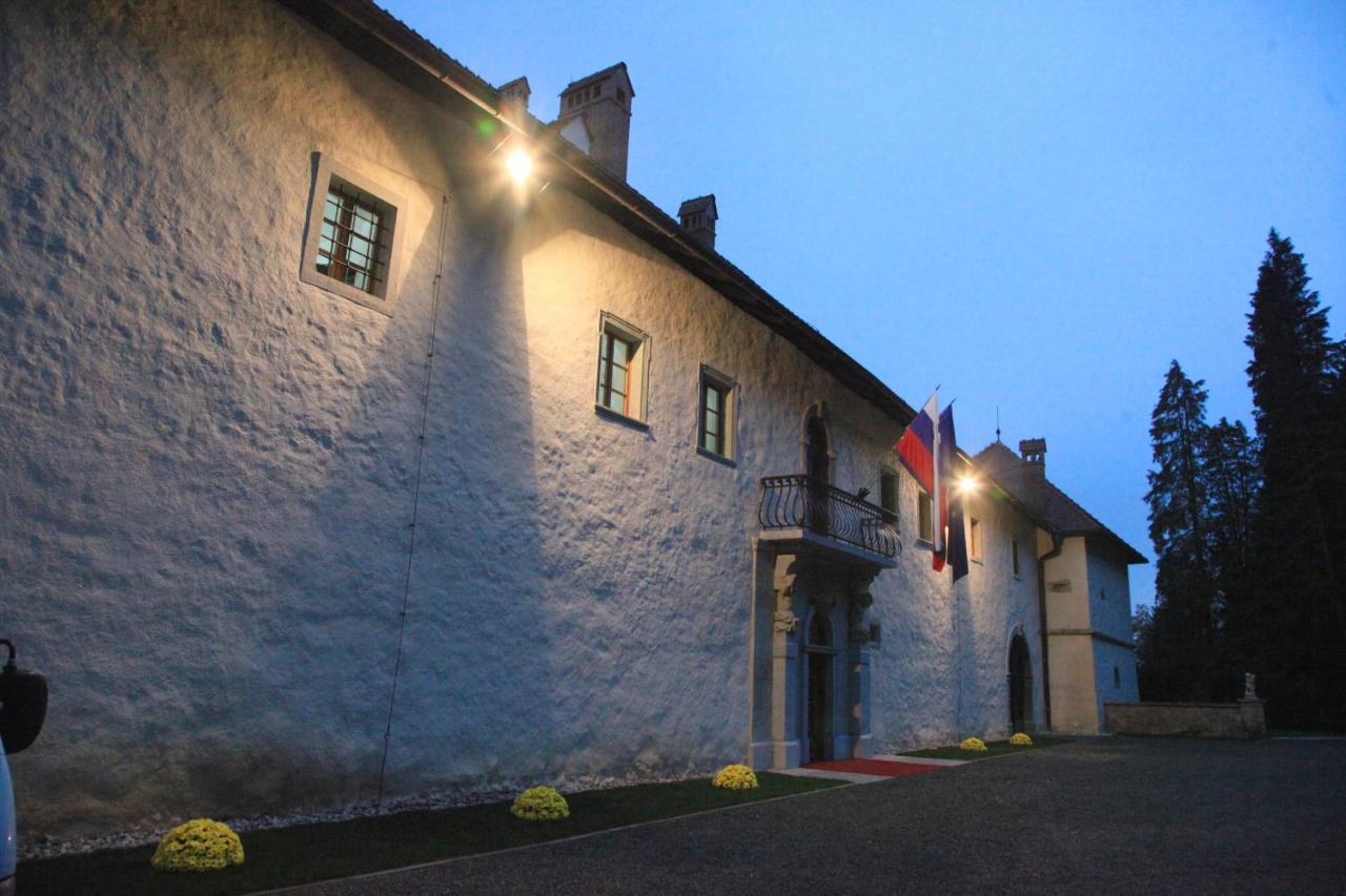 Grad Strmol Villa Cerklje na Gorenjskem Luaran gambar