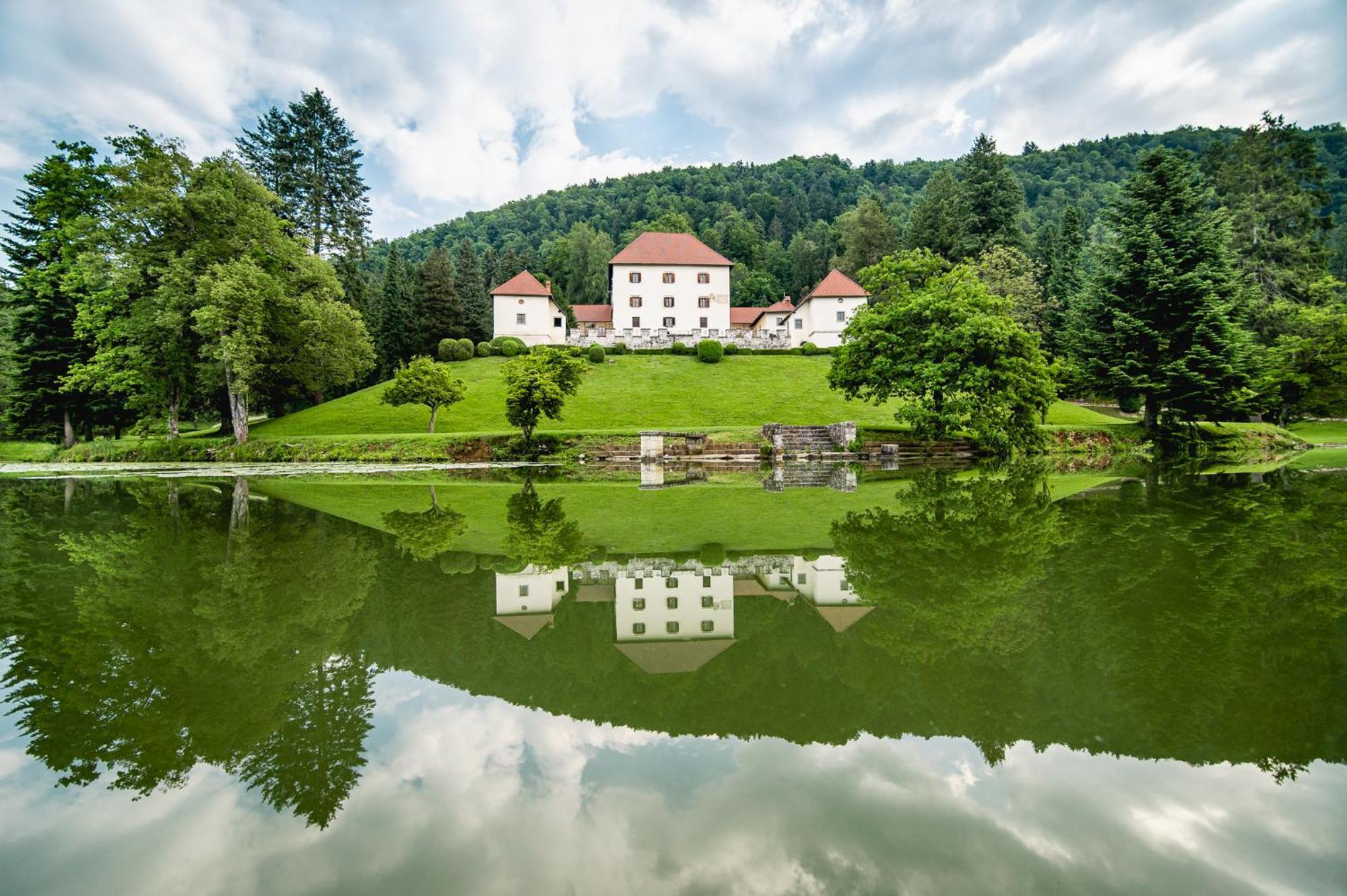 Grad Strmol Villa Cerklje na Gorenjskem Luaran gambar